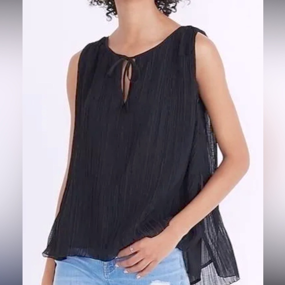 Madewell Gathered Neck Tank Top SZ S